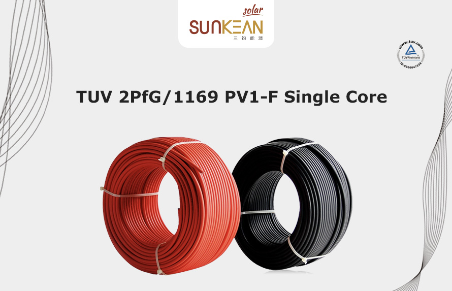 PV1-F enkeladerige zonnekabel