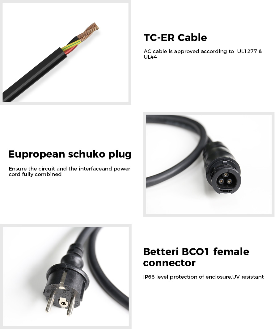 UL1277 TC-ER AC-kabelassemblage