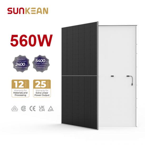 560W half cell solar panel