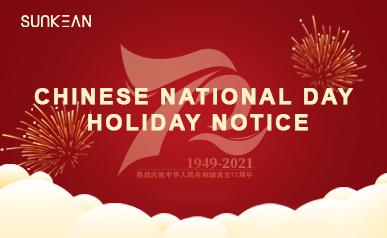 Vakantiebericht voor Chinese nationale feestdag